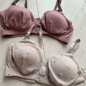 未使用 マタニティブラ兼授乳ブラ 2枚セット