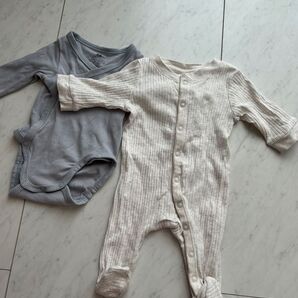 美品 h&m ロンパースセットアップ
