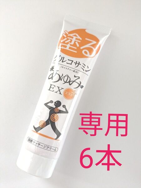 塗るグルコサミン あゆみEXプラス 100g 6本