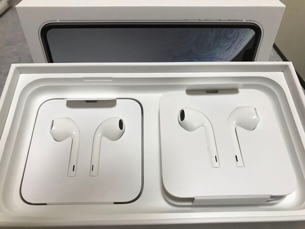 iPhone 純正イヤホン Apple製 2個
