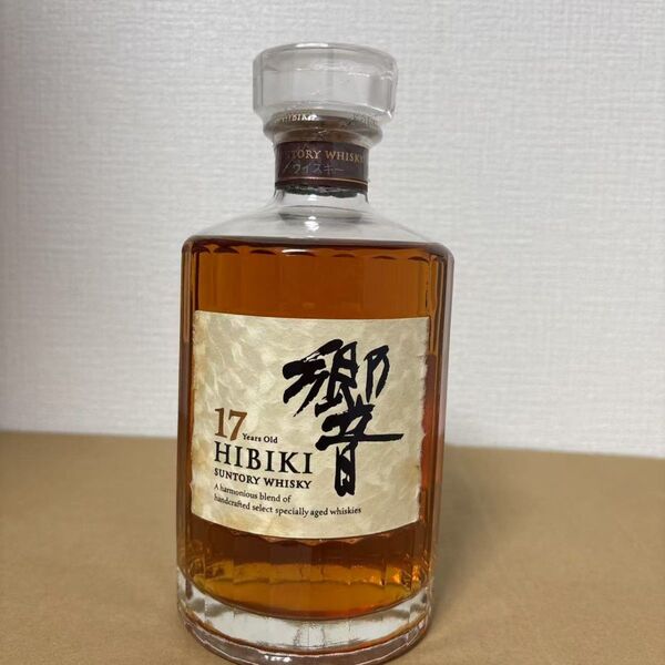 サントリーウイスキー 響17年 未開栓 フィルム訳あり SUNTORY WHISKY HIBIKI