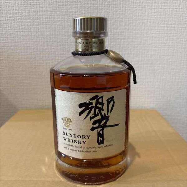 サントリー ウイスキー 響 裏ゴールドラベル 旧ボトル 金キャップ 古酒 SUNTORY WHISKY HIBIKI(9)