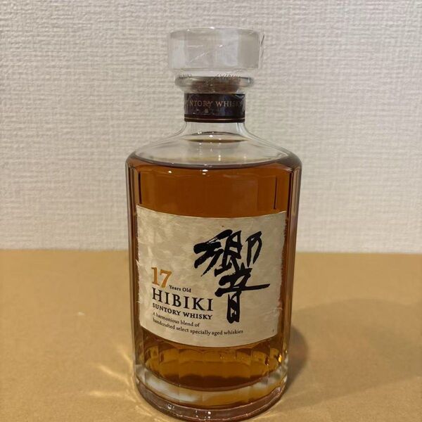 サントリー ウイスキー響17年 箱なし SUNTORY WHISKY HIBIKI 未開封 ジャパニーズ ウイスキー 箱なし(1)