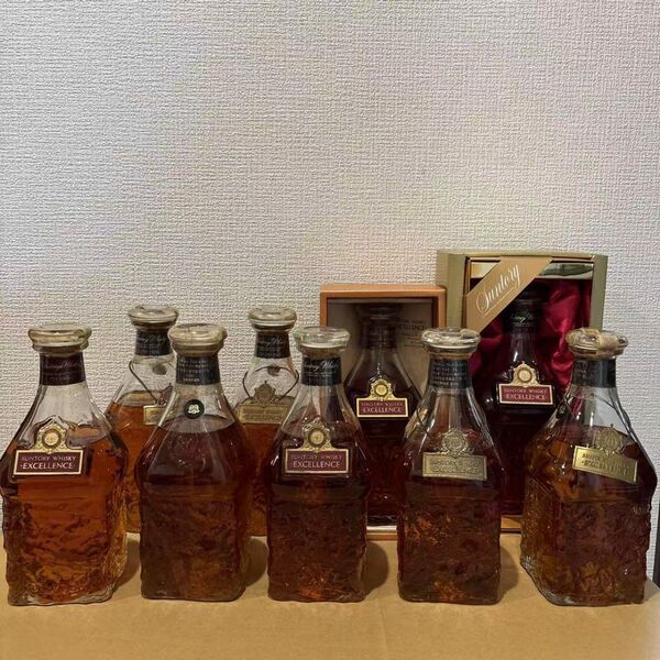 サントリーウイスキー エクセレンス 未開封 9点セット 古酒 SUNTORY