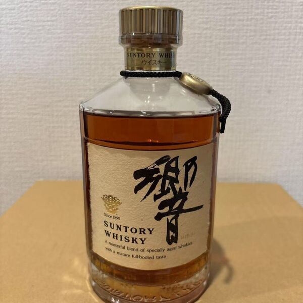サントリー ウイスキー 響 裏ゴールドラベル 旧ボトル 金キャップ 古酒 SUNTORY WHISKY HIBIKI(13)