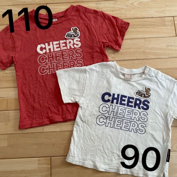 プティマイン Tシャツ お揃い 110 90