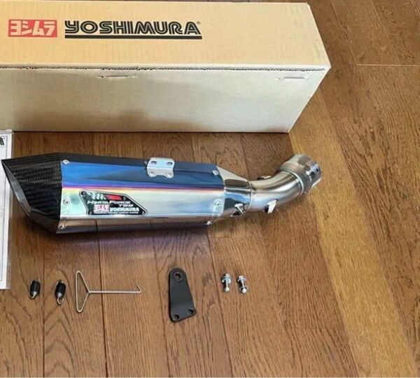 美品 ヨシムラ Slip-On HEPTA FORCE TSS サイクロン EXPORT SPEC 政府認証 ZX-4R/RR専用