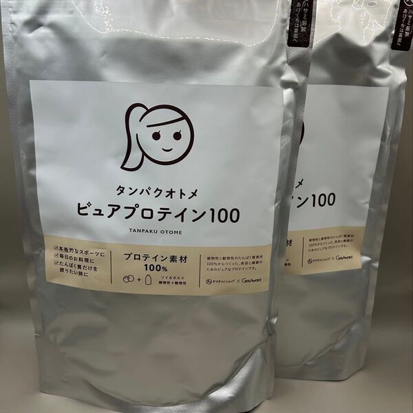タンパクオトメ ピュアプロテイン100 360g×2袋
