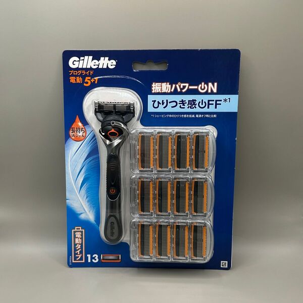ジレット プログライド 電動 パワー 本体1個+替刃13個