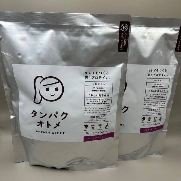 タンパクオトメ ぜいたくベリー味 260g×2袋