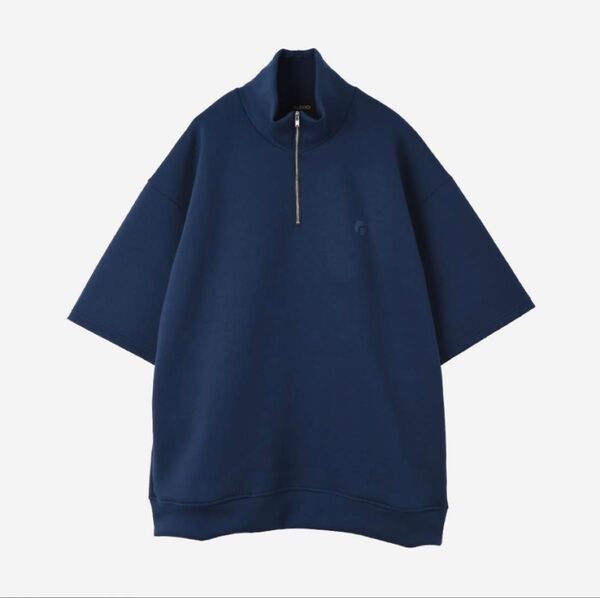 【ReZARD】Half Zip-up Sweat Sサイズ ネイビー