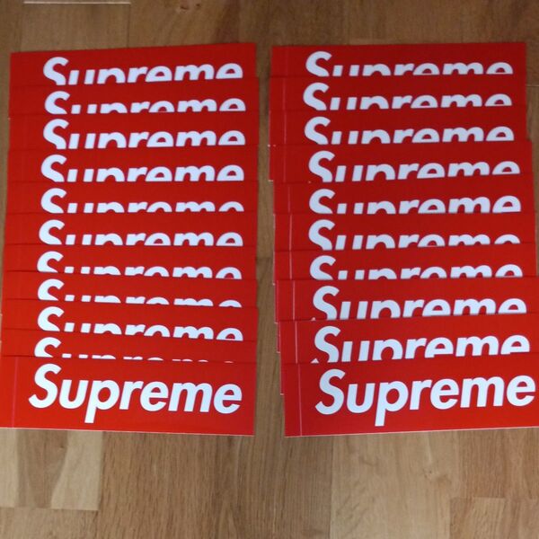 Supreme ボックスロゴステッカー まとめ売り