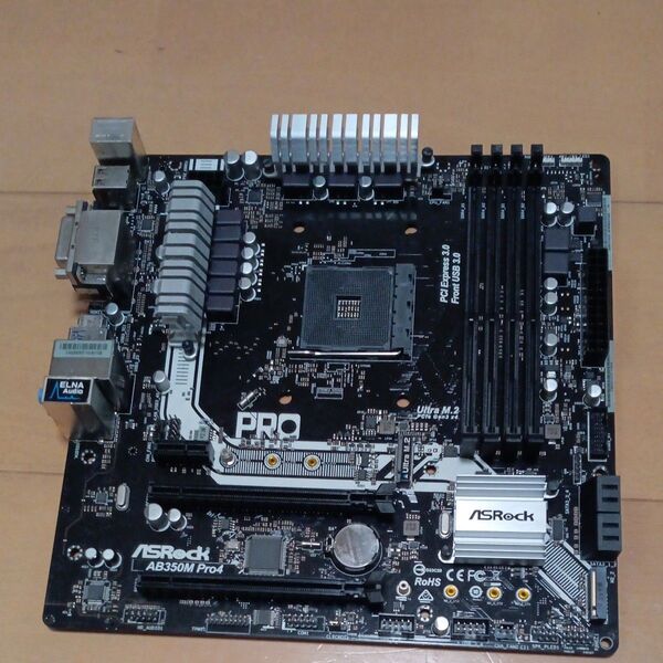 ASRock AB350M Pro4 ジャンク 動作未確認 マザーボード 06