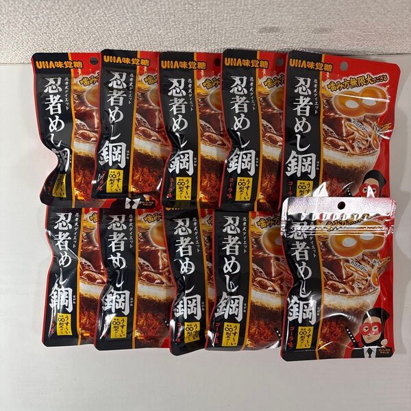 UHA味覚糖 忍者めし鋼 コーラ味 10袋