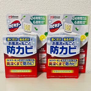 カビキラー お風呂に置くだけ 防カビジェル 本体 やさしいシトラスの香り 2個