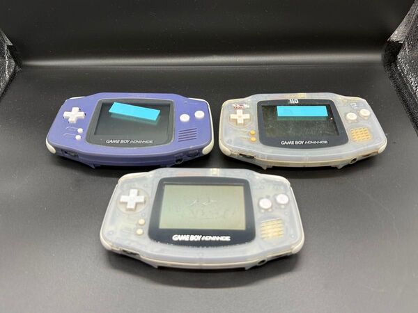 ゲームボーイアドバンス GBA ジャンク 3台セット 任天堂 Nintendo