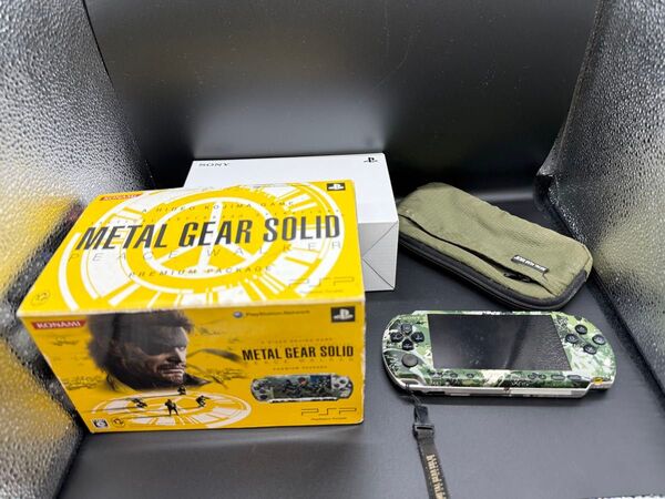PSP 3000 本体 メタルギアソリッドプレミアム ジャンク