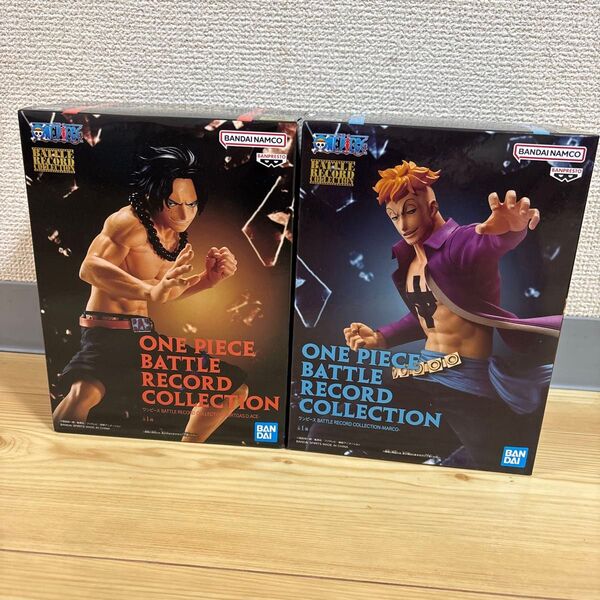 ワンピース BATTLE RECORD COLLECTION マルコ エース フィギュア
