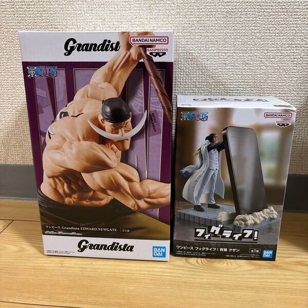 ワンピース Grandista 白ひげ フィグライフ 青雉 フィギュア