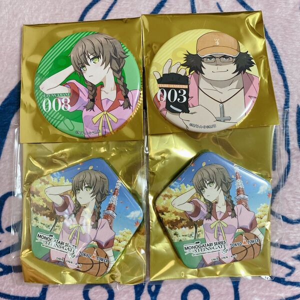 スイパラ シュタゲ 物語シリーズ 缶バッジ 阿万音鈴羽 橋田至