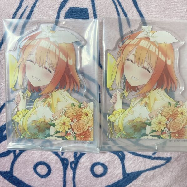 一番くじ 五等分の花嫁 K賞 アクリルスタンド 中野四葉 2点