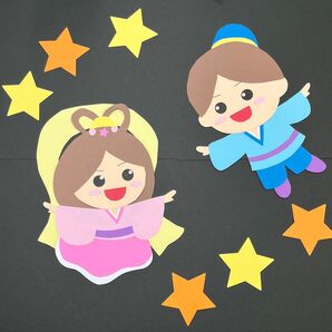 7月 七夕壁面飾り④ 大!!