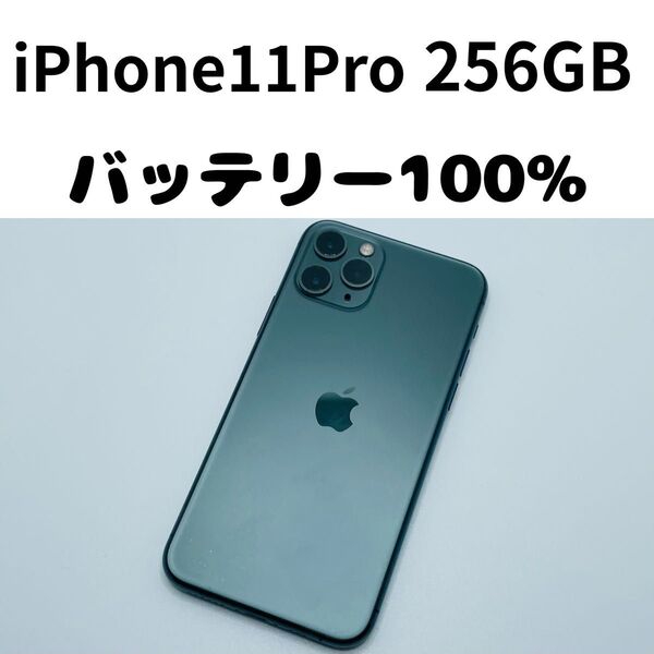 【格安美品】iPhone 11Pro 256GB simフリー本体 178
