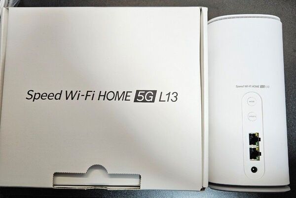 Speed Wi-Fi HOME 5G L13 ホワイト ホームルーター
