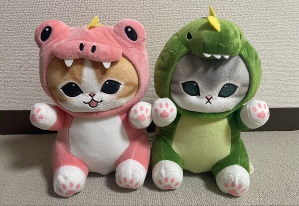かいじゅうにゃんBigぬいぐるみサイズ 2体セット タグ付き mofusand モフサンド