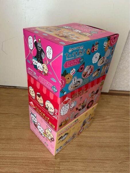 ちいかわ ミニフィギュアコレクション 飯店 レストラン カフェ 3種 BOX 未開封