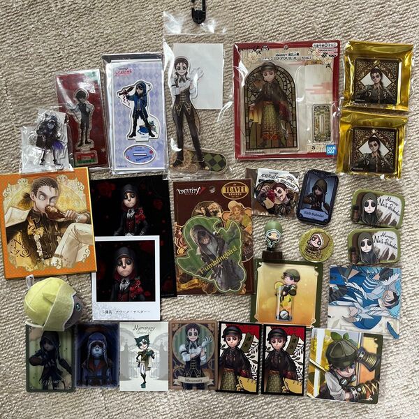 第五人格 傭兵 ナワーブ・サベダー アクリルスタンド 缶バッジ フィギュア グッズ