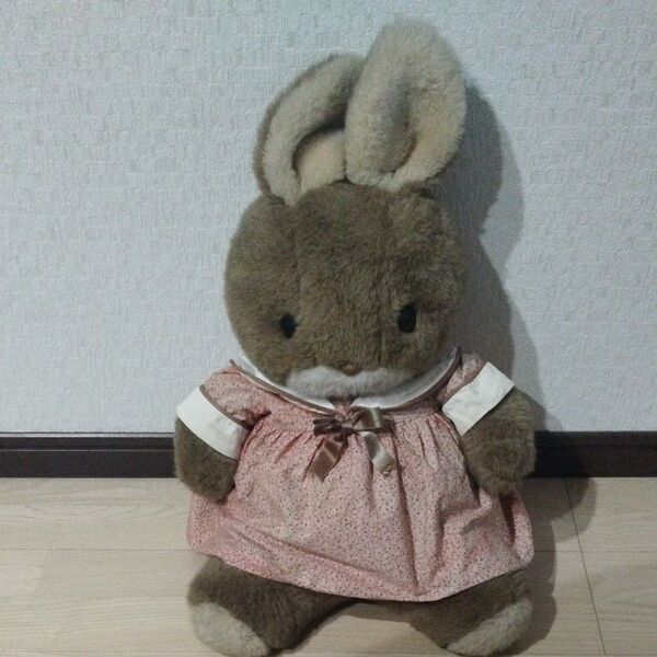 サンアロー うさぎ ぬいぐるみ 昭和レトロ