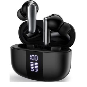 ワイヤレスイヤホン bluetooth5.4 ノイズキャンセリング 45H再生 Type-C充電 iPhone/Android可