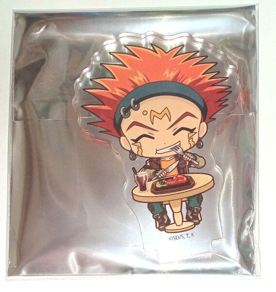 クロウ 遊戯王 5D’s ふらんす亭 アクリルぷちスタンド アクスタ アクリルスタンド 限定 描き下ろし 新品 ファイブディーズ