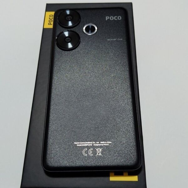 POCO F6 Black 8GB RAM 256GB ROM SIMフリー※まとめ売り対応可