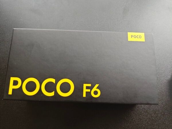 POCO F6 Black 12GB+6GB RAM 512GB ROM SIMフリー ※まとめ売り対応可