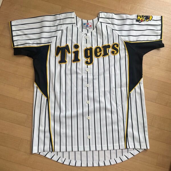 阪神タイガース ミズノ シャープ産業 ユニフォーム 無地 背番号無し プロ野球