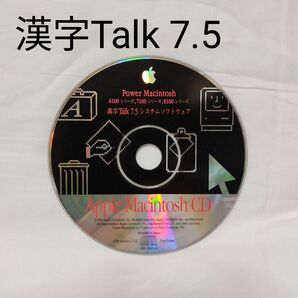 漢字Talk 7.5 Apple システムソフトウェア CD
