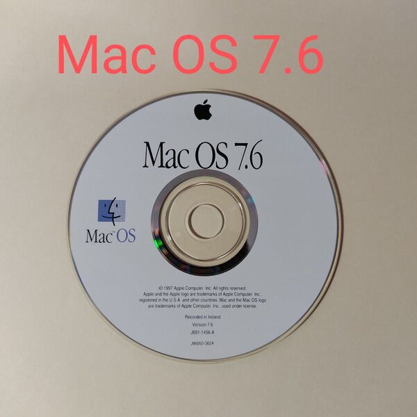 Mac OS 7.6 インストールCD Apple