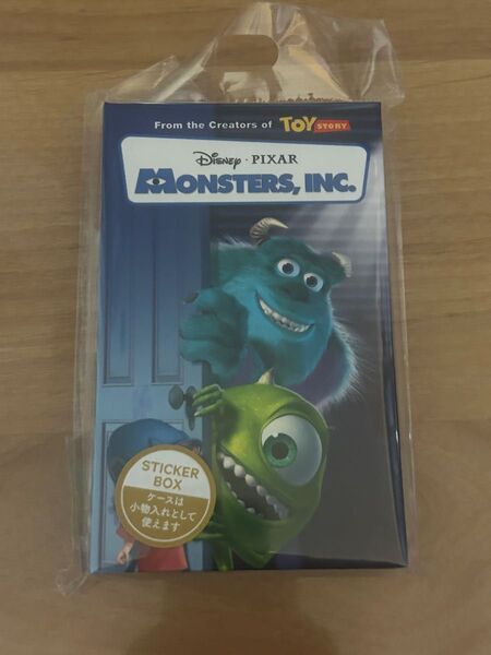 モンスターズインク ボックス入りステッカーセット ディズニーストア disney