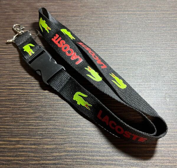 LACOSTE ネックストラップ 新品未使用品