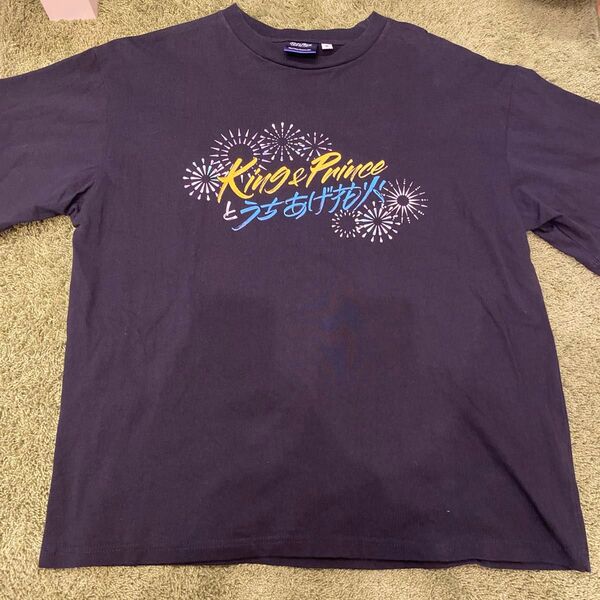 King&Princeとうちあげ花火 グッズ Tシャツ ロゴTシャツ Mサイズ