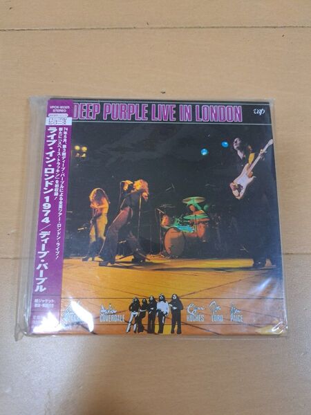 DEEP PURPLE/Live In London1974 ディープ・パープル 紙ジャケ 2CD