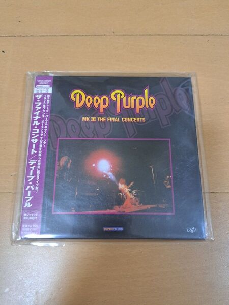 DEEP PURPLE/MKⅢ The Final Concerts ディープ・パープル 紙ジャケ 2CD