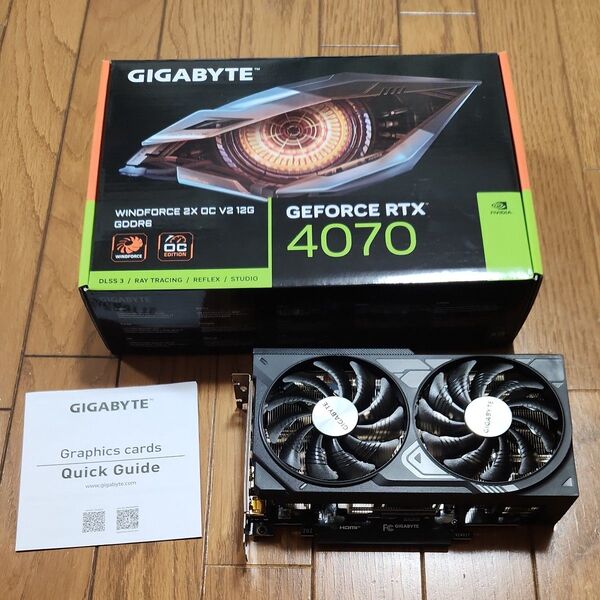 GIGABYTE GEFORCE RTX4070 WINDFORCE 2X OC V2 12G GDDR6