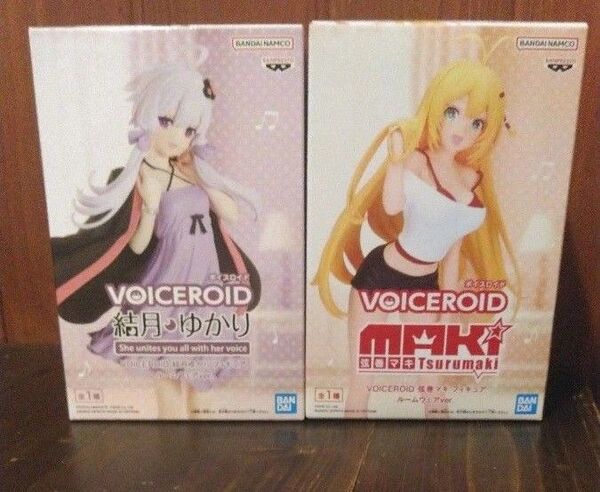 【箱無without a box】VOICEROID 結月ゆかり&弦巻マキ フィギュア ルームウェアver.