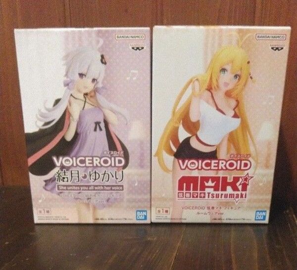 【箱無without a box】VOICEROID 結月ゆかり&弦巻マキ フィギュア ルームウェアver.