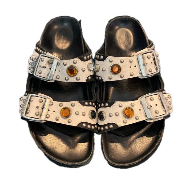 HEIDI KLUM BIRKENSTOCK サンダル レザー ビルケンシュトック