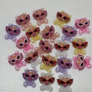 ヒスミニネイルパーツ20個セット
