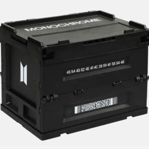 BTS MONOCHROME ストレージボックス 黒 新品未使用1個